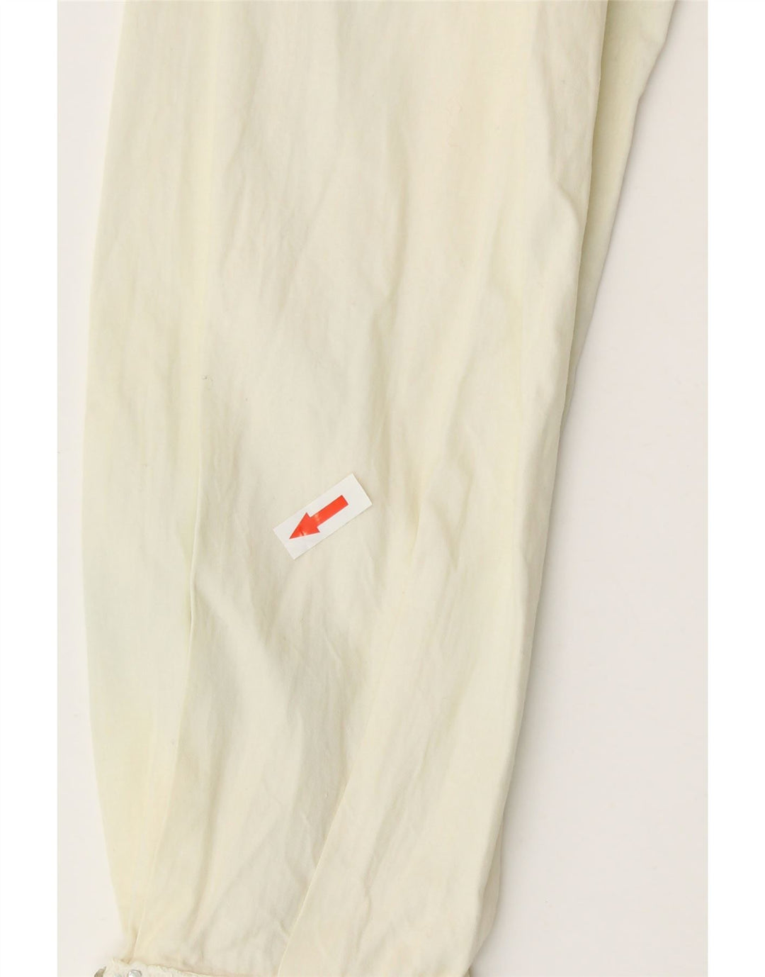 vintage Femme Chemise Blouse UK 12 Moyen Off White Floral