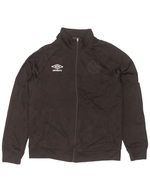 Umbro Veste de survêtement pour homme Large Noir Polyester