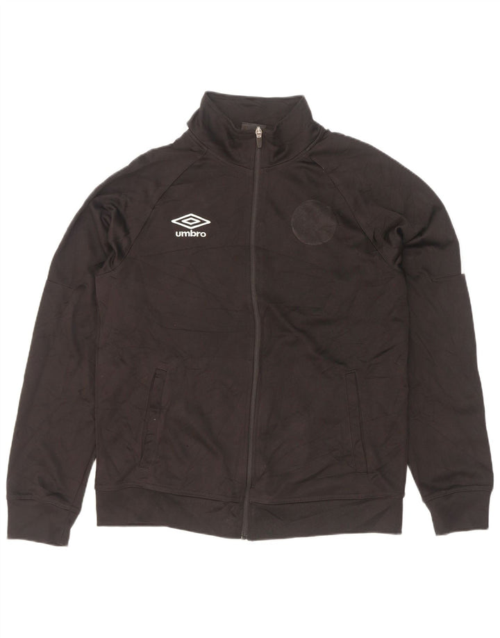 Umbro Veste de survêtement pour homme Large Noir Polyester