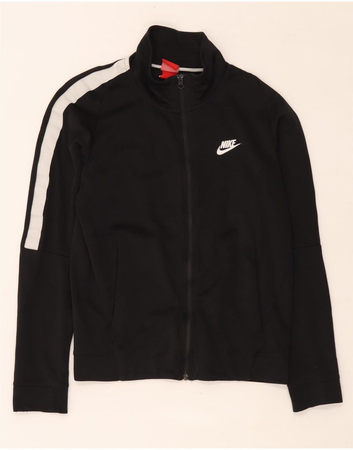 Nike Veste de survêtement pour homme Taille S en coton color block noir