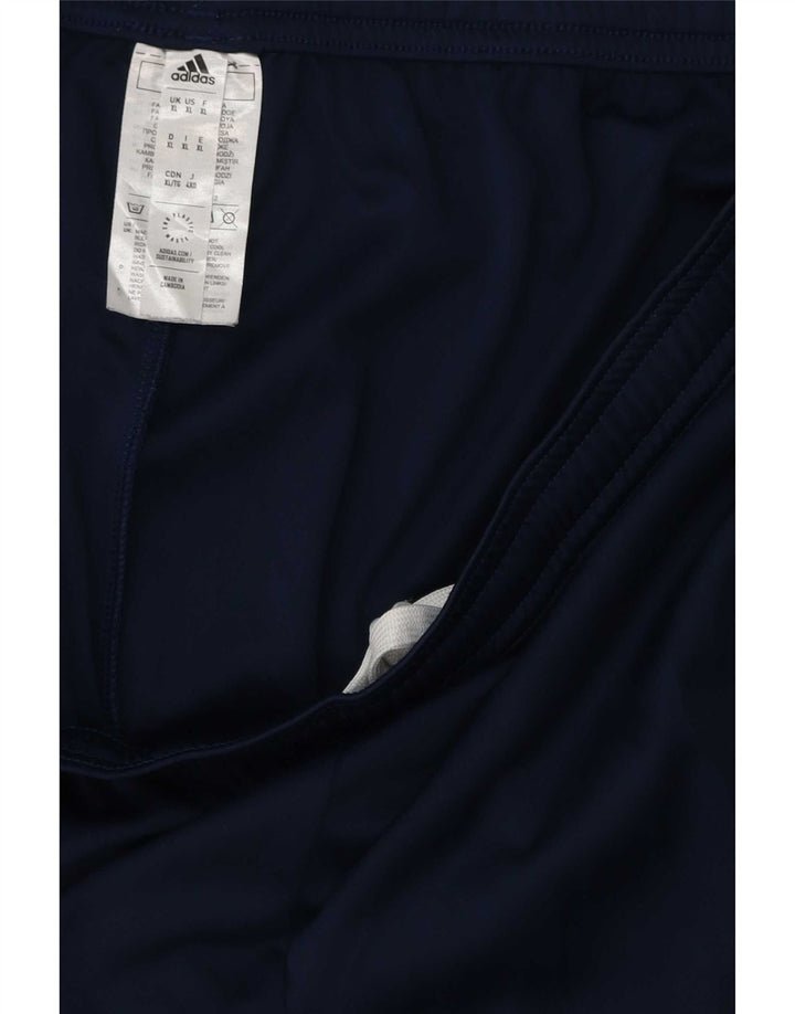 Adidas Short de sport pour homme XL Bleu marine Polyester