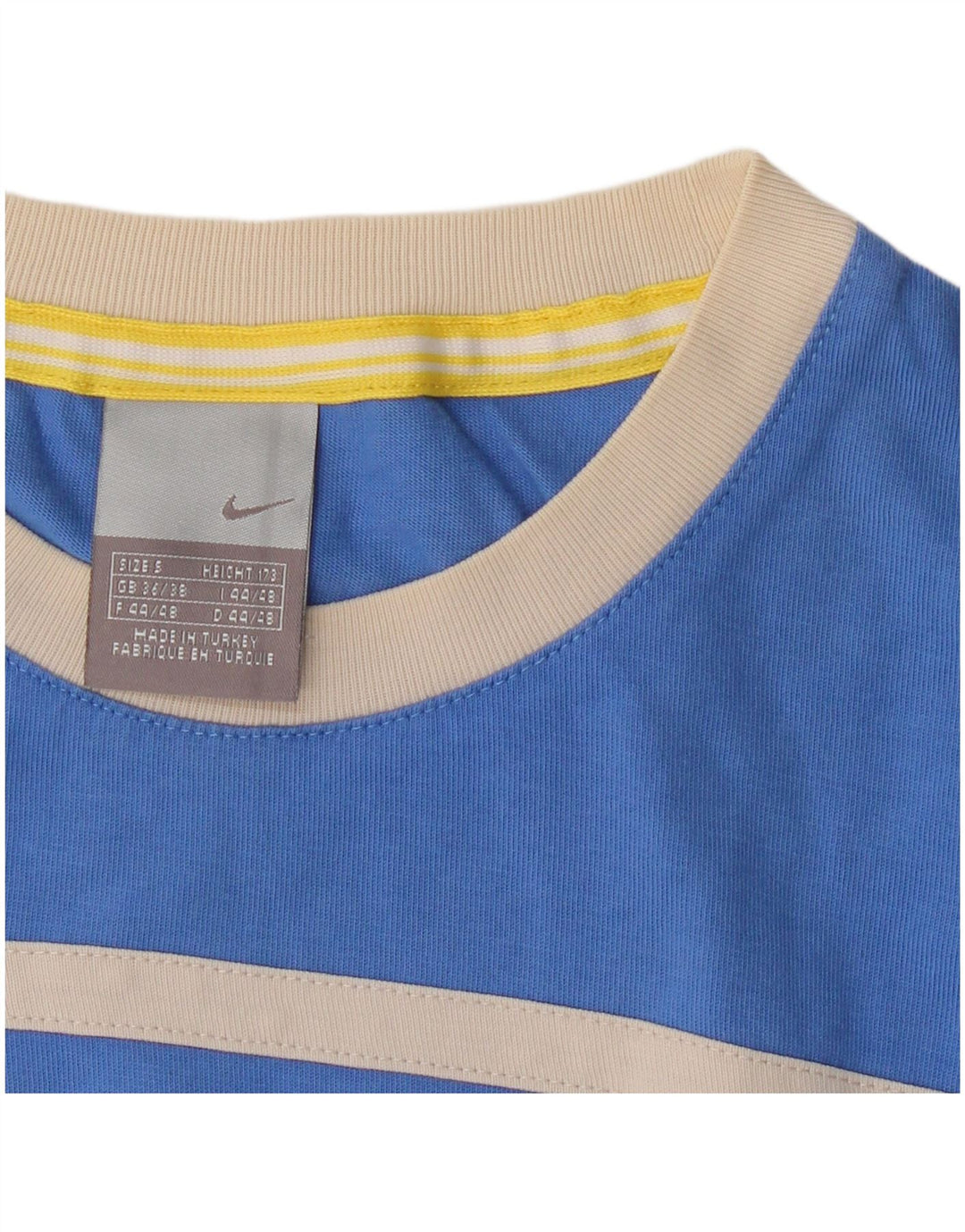 Nike Débardeur pour homme UK 36/38 Petit Bleu Colorblock