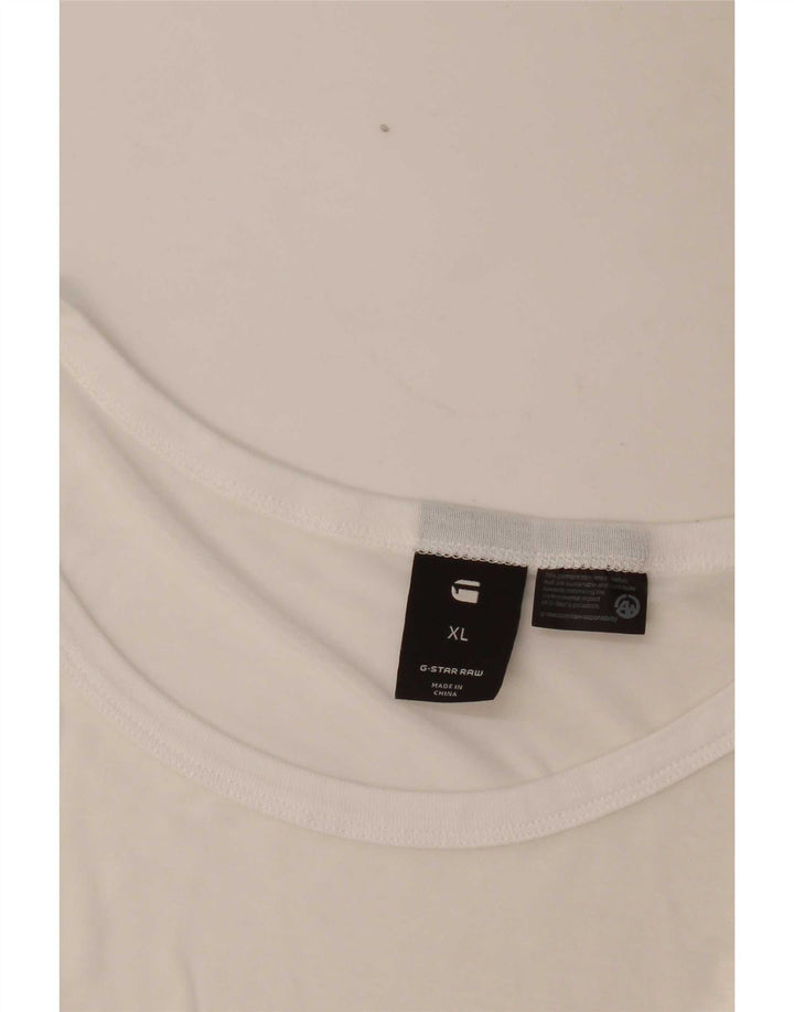 G-Star T-Shirt Homme Top XL Blanc