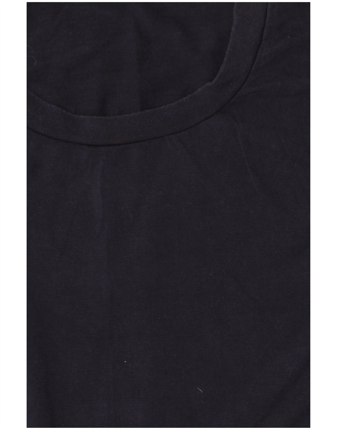 Reiss Homme T-Shirt Top Large Bleu Marine Lyocell