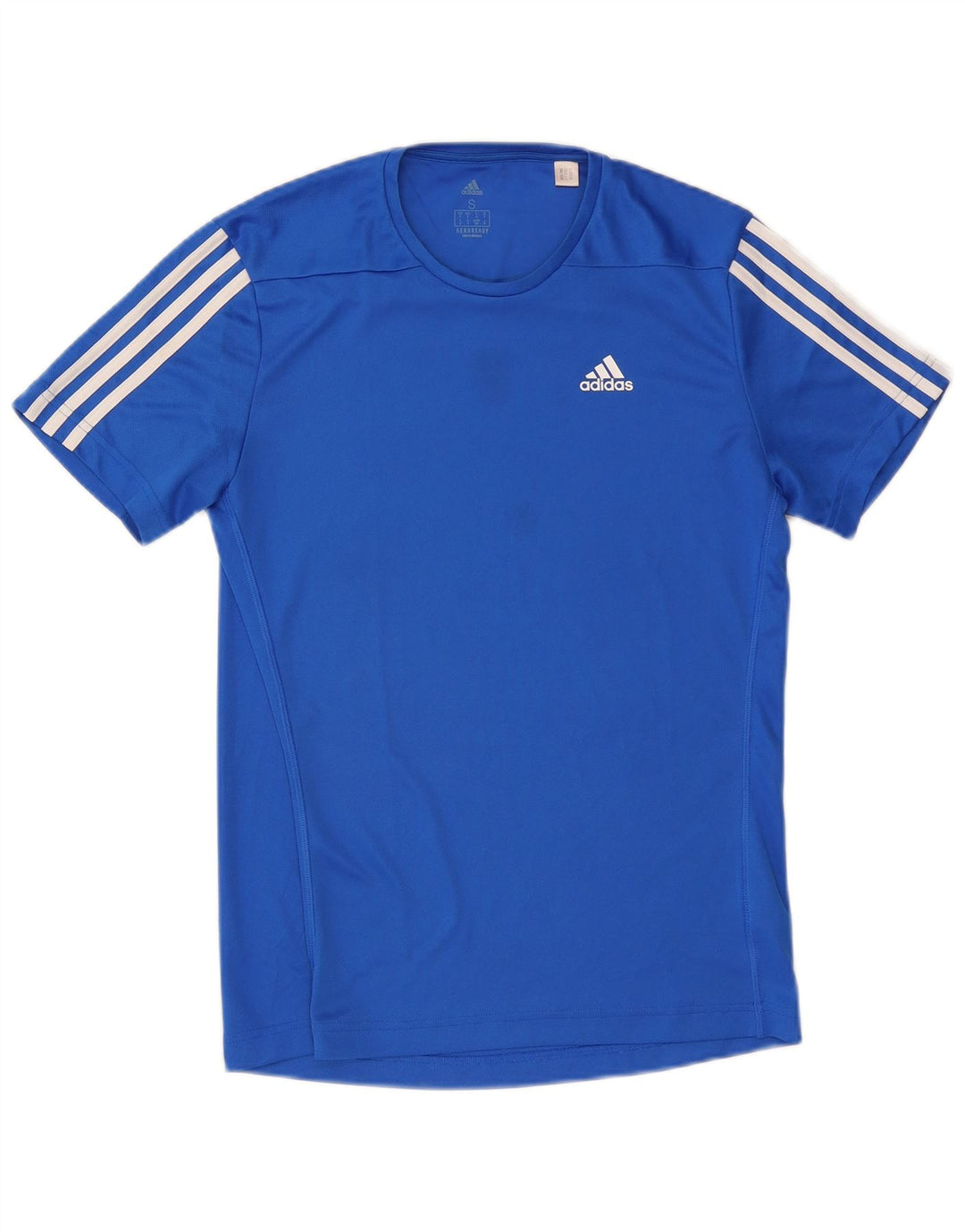 ADIDAS Hommes Aeroready T-Shirt Haut Petit Bleu Polyester