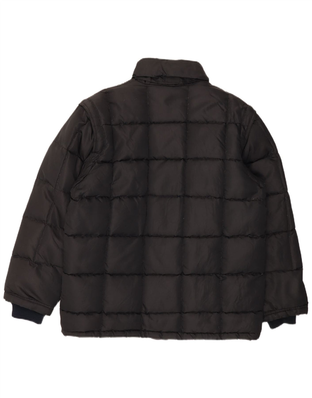 Lennards Veste matelassée pour homme UK 40 Large Noir Nylon
