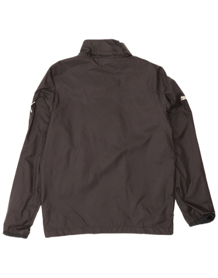 Puma Veste de pluie garçon 13-14 ans Noir Polyester
