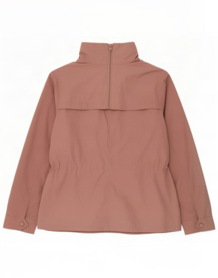 Marks & Spencer Veste bomber à capuche pour femme UK 14 Large Rose Polyester