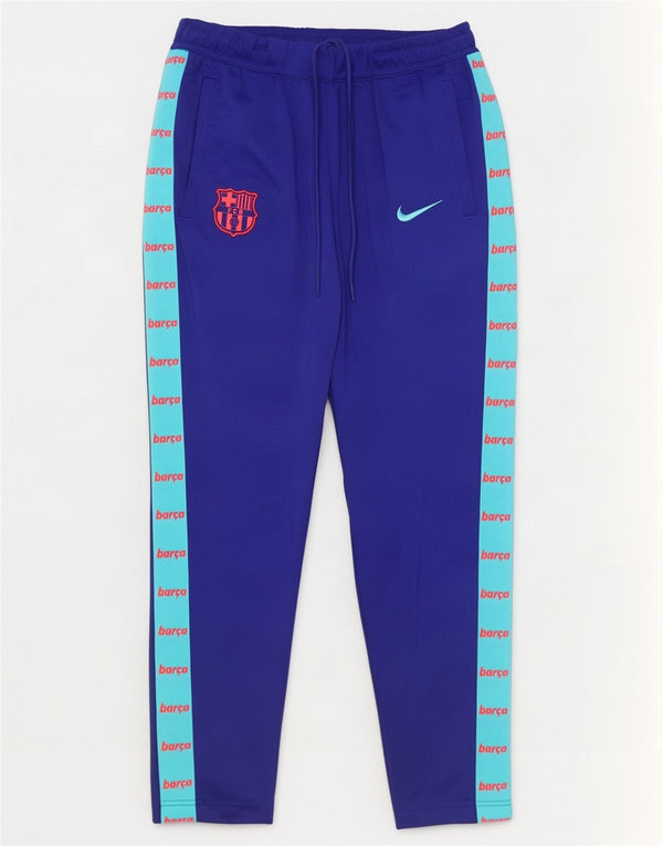 Pantalon de Survêtement Barcelona Graphic Nike Homme Bleu Moyen Colorblock