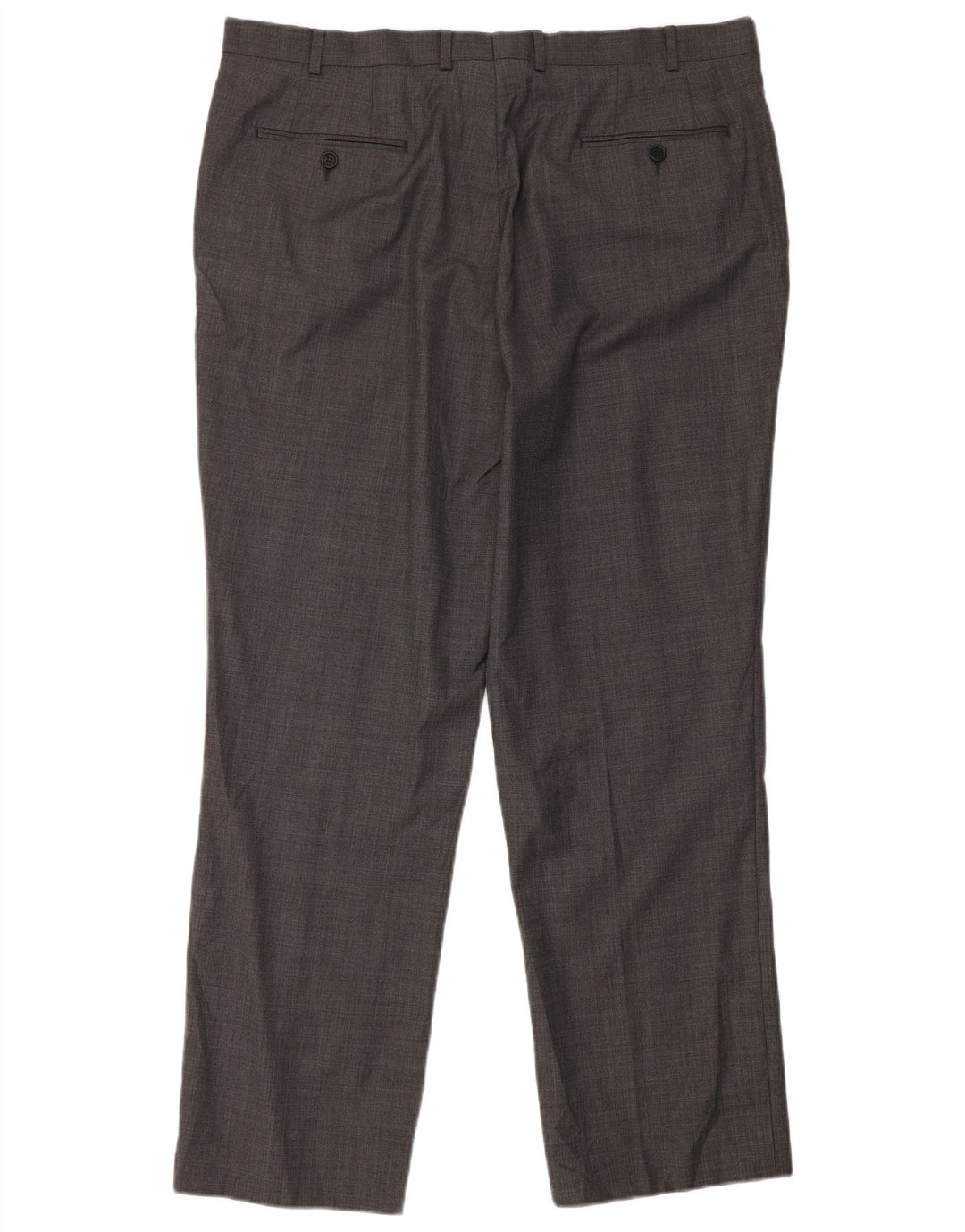 TED BAKER Pantalon de Costume Droit Homme W40 L32 Gris Laine