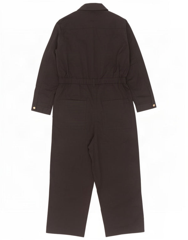 Zara Combinaison à manches longues pour femme UK 16 Large Noir