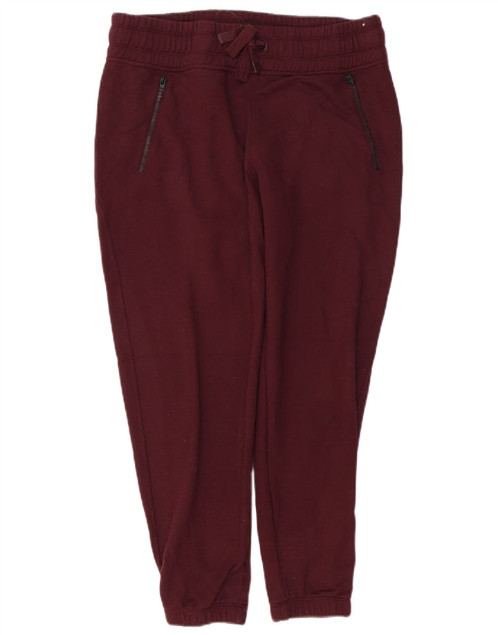 ATHLETA Pantalon de survêtement pour femme Joggers UK 14 Polyester bordeaux moyen