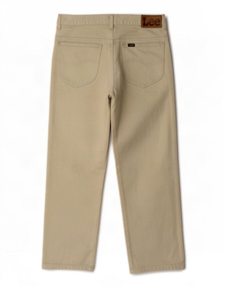Lee Jean Droit Homme W36 L27 Beige