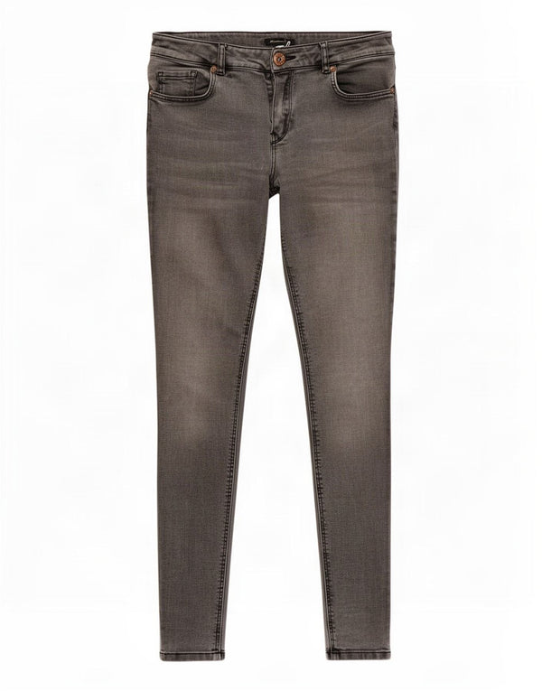Massimo Dutti Jean skinny pour femme EU 38 Small W28 L29 Gris