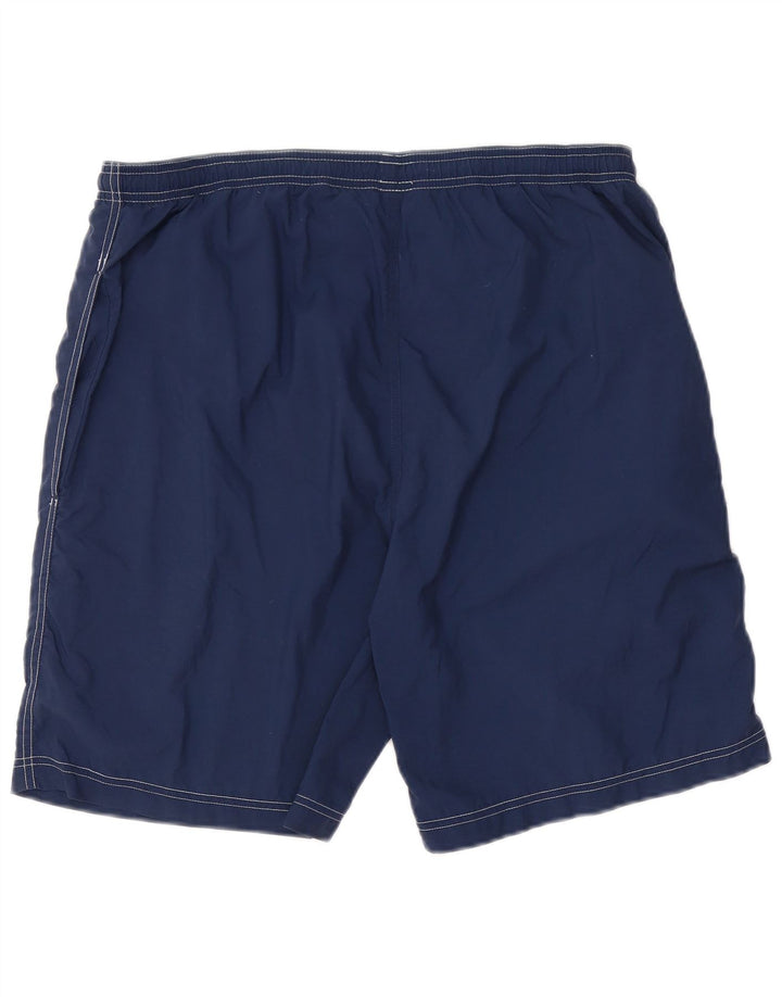 NIKE Short de sport pour hommes, grand, en nylon bleu marine