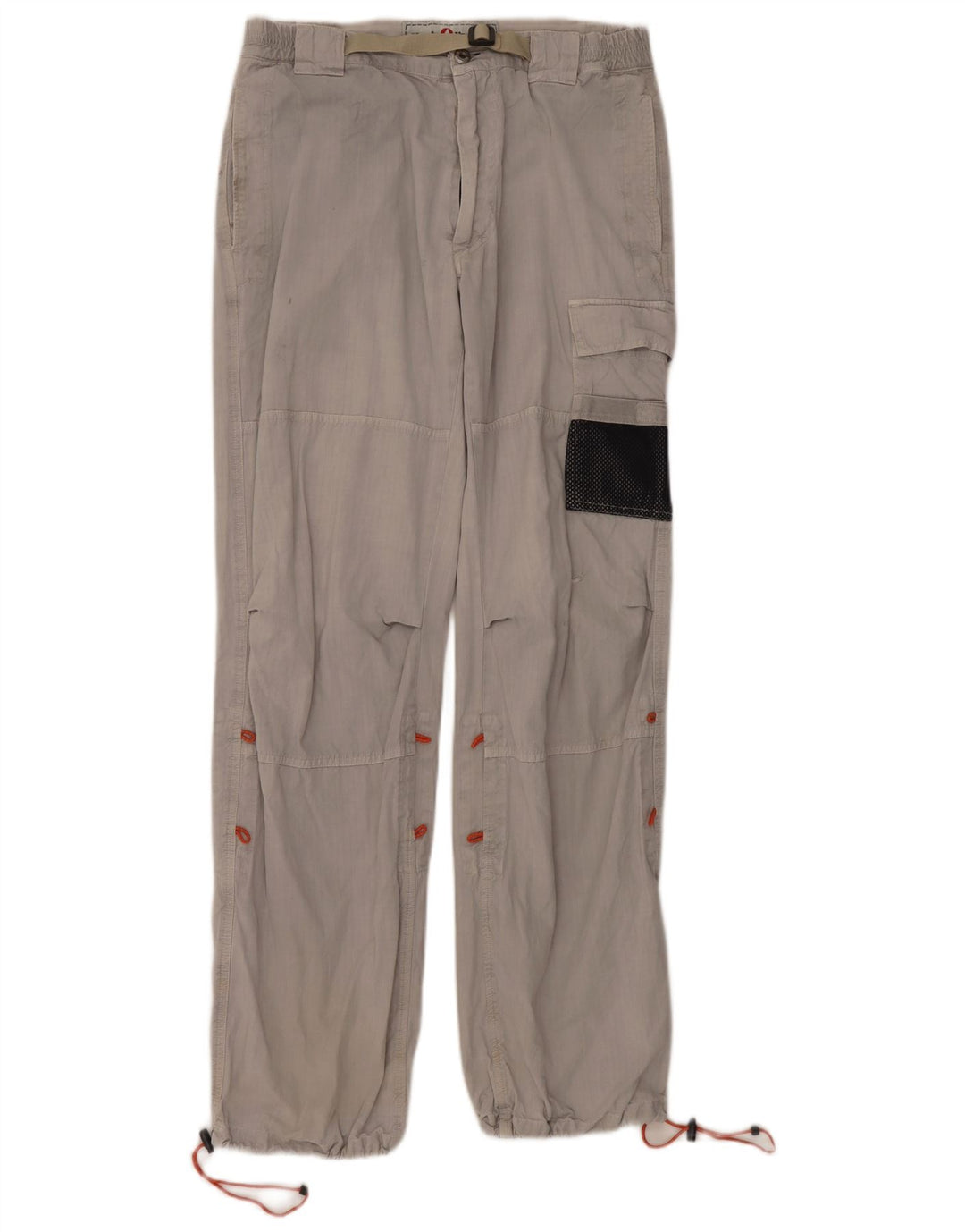 Murphy & Nye Pantalon cargo de jogging pour homme W33 L32 Gris Coton