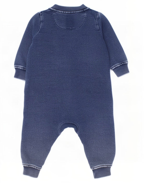 Levi's Combinaison à manches longues pour bébé garçon 3-6 mois Bleu marine