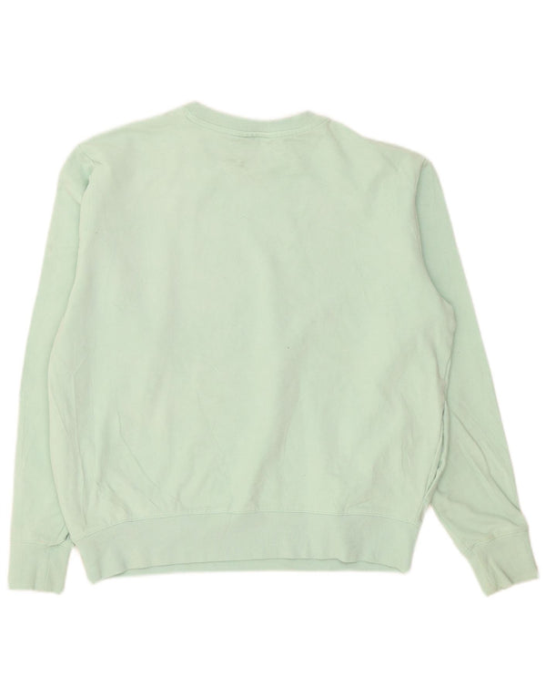 Fila Sweat-shirt pour femme en coton turquoise moyen UK 14