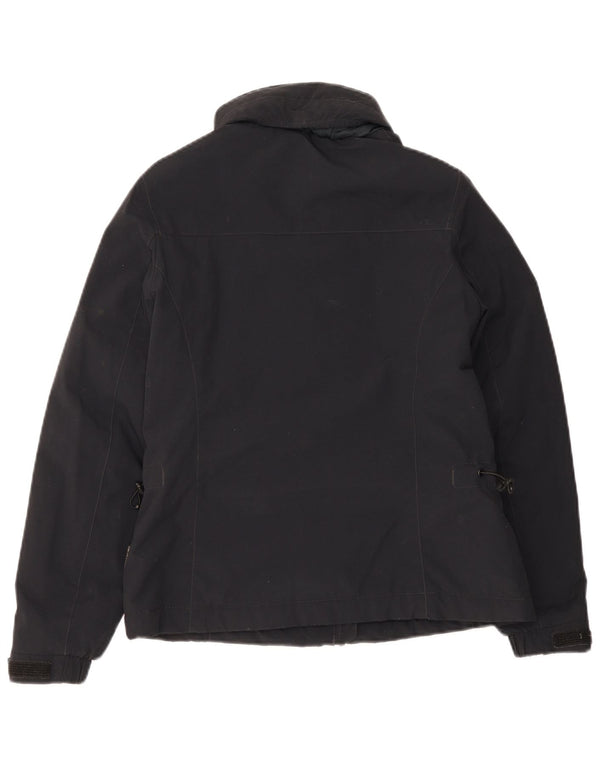 Napapijri Veste coupe-vent surdimensionnée Geographic pour femme UK 10 Small Noir