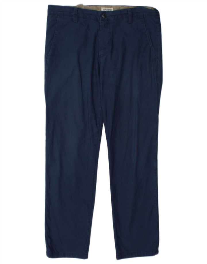 Dockers Pantalon Chino Extra Sim Fit Homme W32 L29 Bleu Marine