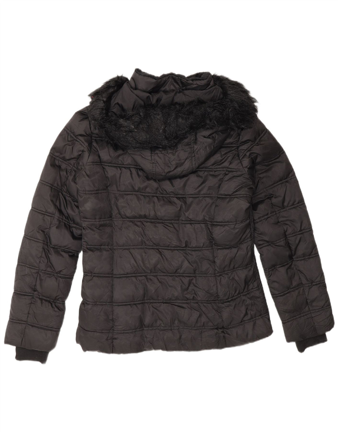 Nautica Veste matelassée pour femme UK 16 Large Noir Polyester