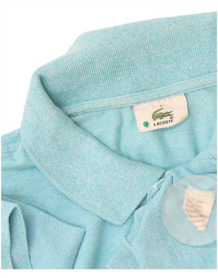 Lacoste Polo Homme Taille 7 2XL Bleu Coton