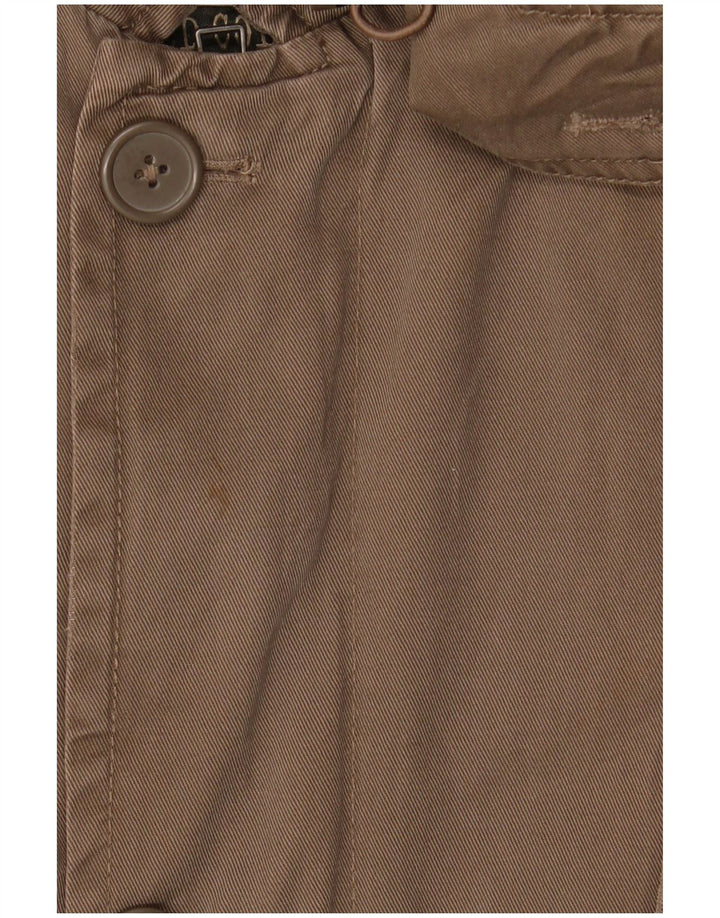 BENETTON Veste Parka à Capuche Homme IT 48 Marron Moyen Polyester