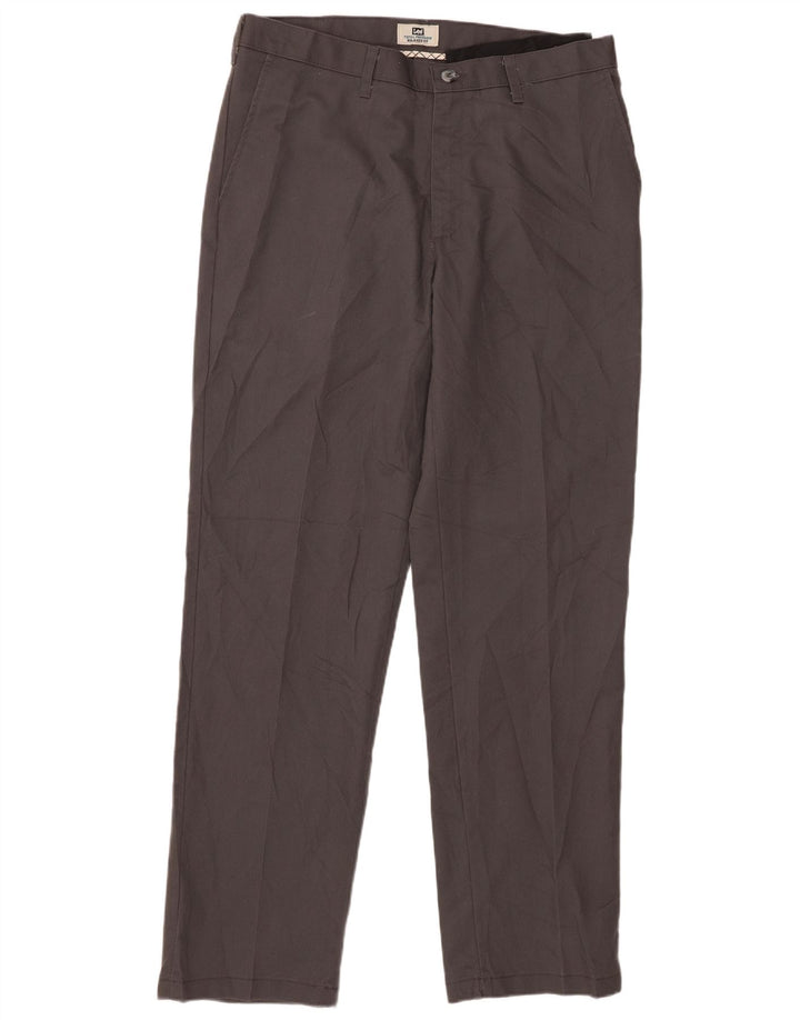 Lee Pantalon chino coupe décontractée pour homme W34 L34 Gris Polyester