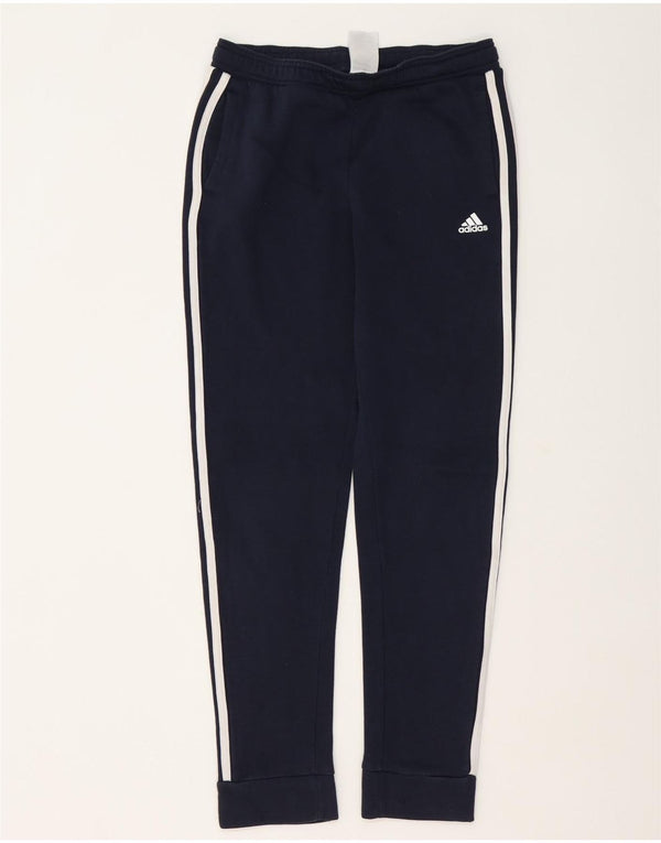 Adidas Pantalon de Survêtement Garçon Joggers 13-14 ans Bleu Marine Coton