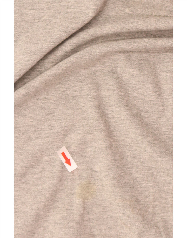 Nike T-Shirt Homme Grand Gris Coton