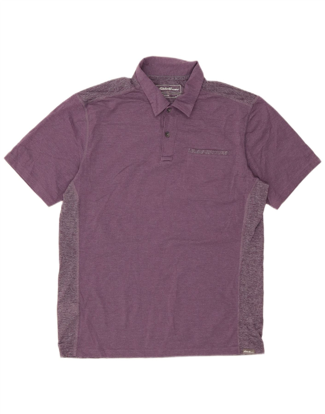 EDDIE BAUER Polo Homme Violet Moyen Coton