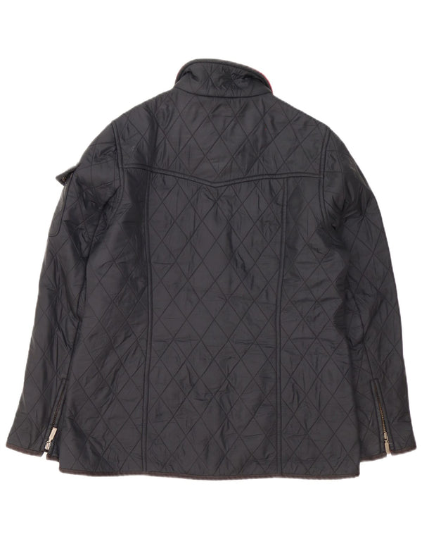 Barbour Veste matelassée pour femme UK 14 Large Noir
