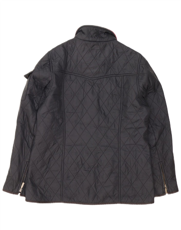 Barbour Veste matelassée pour femme UK 14 Large Noir