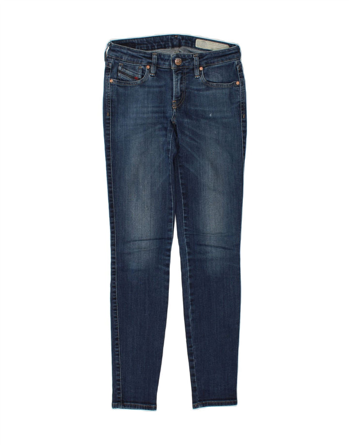 DIESEL Womens Slim Skinny Jeans W25 L32  Blue Vintage Diesel and Second-Hand Diesel from Messina Hembry 