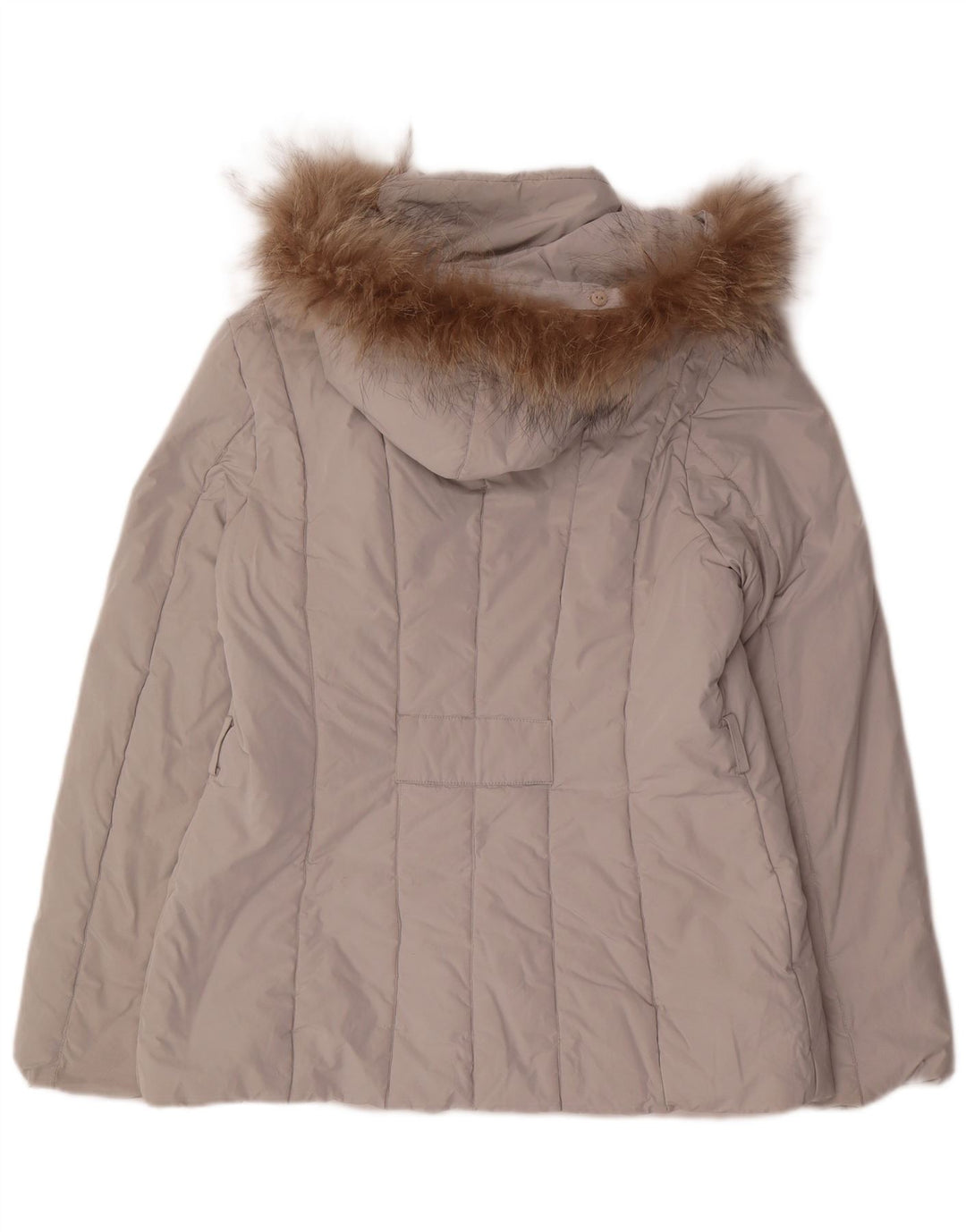 Sergio Tacchini Veste matelassée à capuche pour femme US 14 XL Gris Polyester