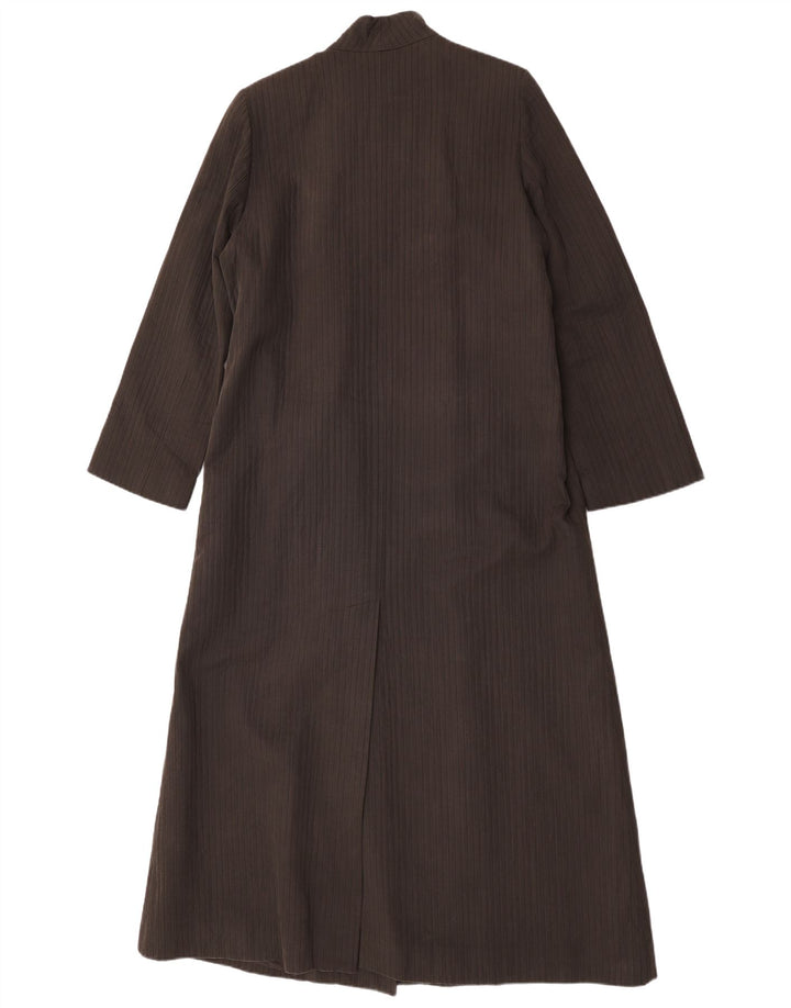 Beate Heymann Manteau pour femme UK 12 Coton marron moyen