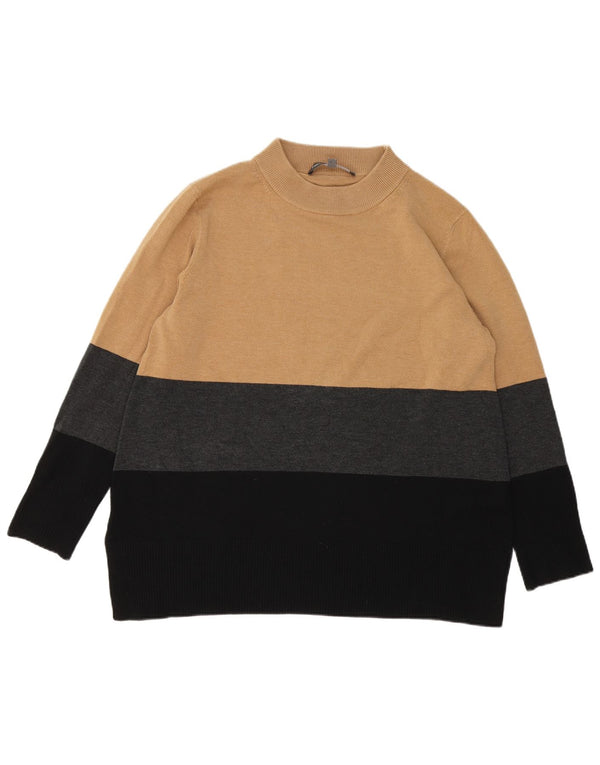 French Connection Pull col roulé pour femme UK 18 XL Beige