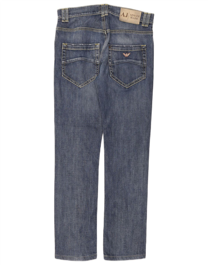 Armani Femme Jean Slim W26 L29 Bleu Coton