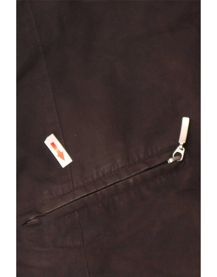 Barbour Veste en coton ciré pour femme UK 14 Large Marron Polyester
