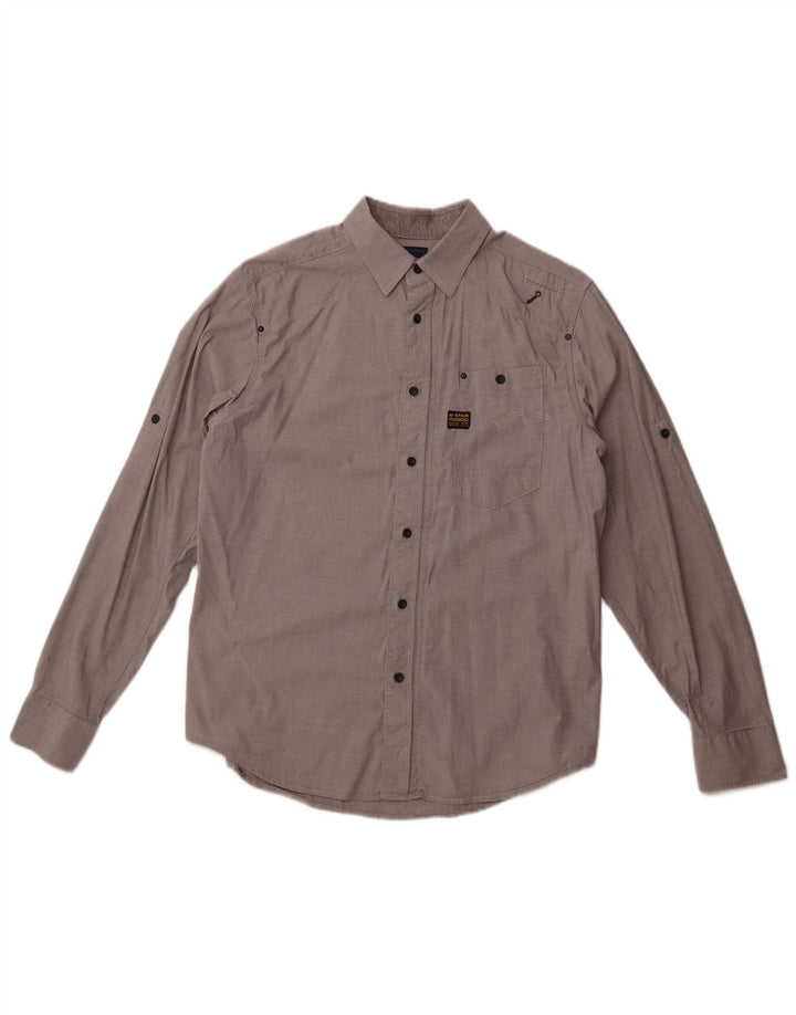 G-Star Chemise Homme Large Gris Coton
