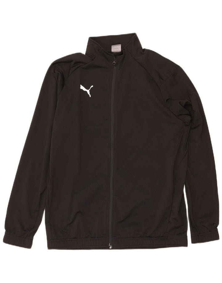 Puma Veste de survêtement pour homme Taille L Noir Polyester