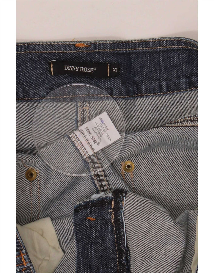 Denny Rose Short En Jean Femme Petit W30 Bleu Coton
