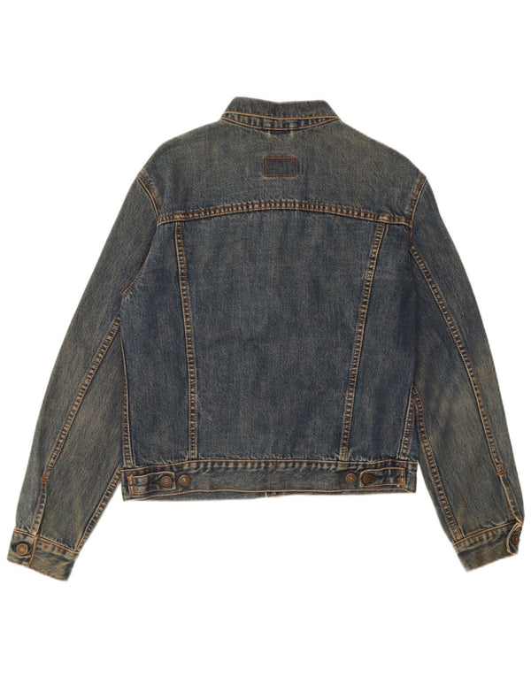 Levi's Veste en Jean Femme UK 18 XL Bleu