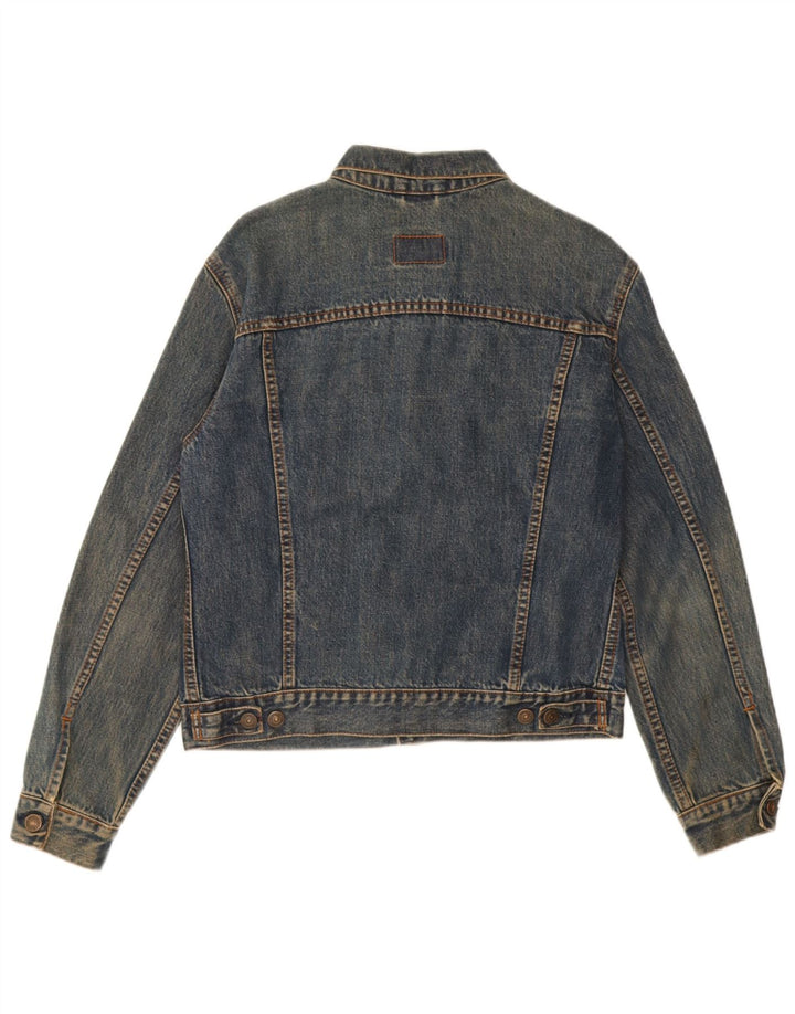 Levi's Veste en Jean Femme UK 18 XL Bleu