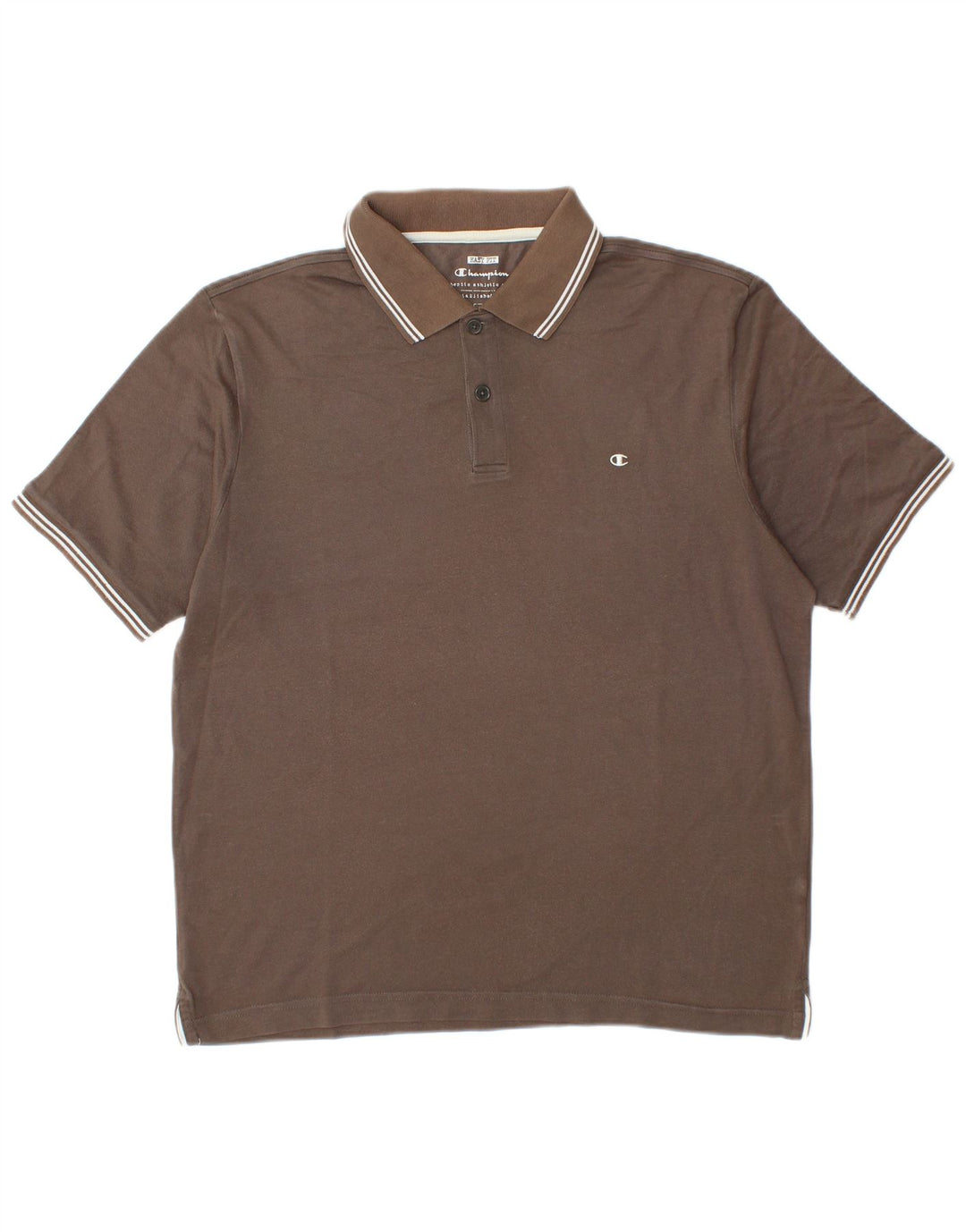 Champion Polo Easy Fit pour homme Marron Taille L