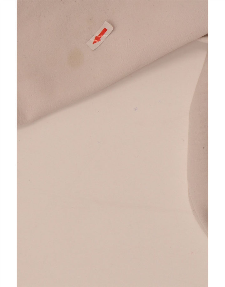 Guess Sweat-shirt graphique pour homme en polyester blanc moyen