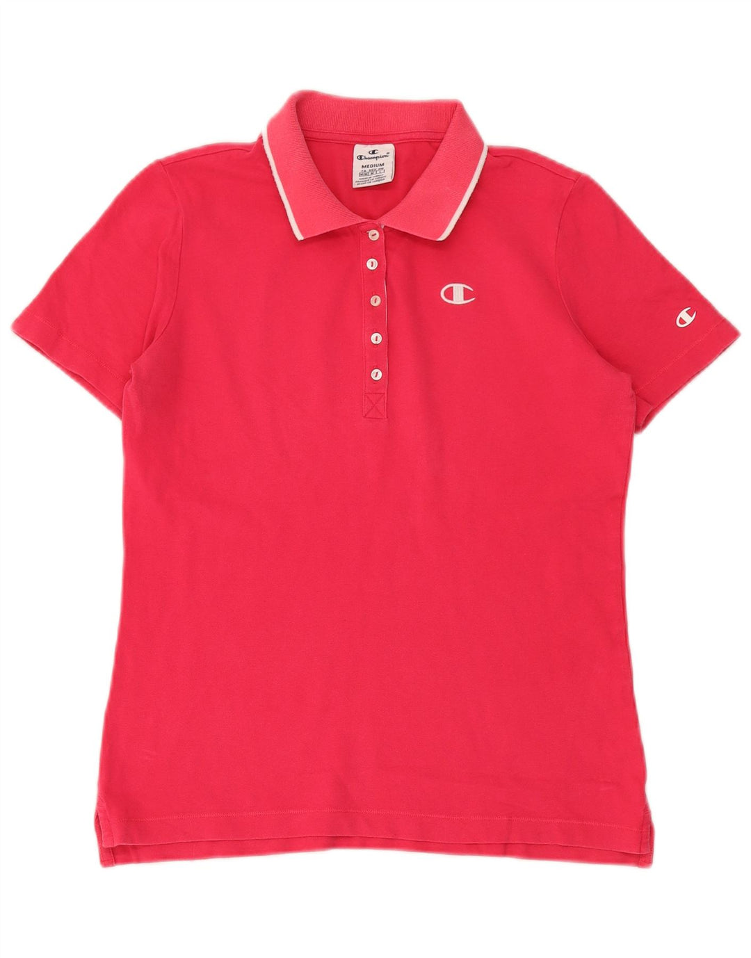 Champion Polo Femme UK 12 Rose Moyen