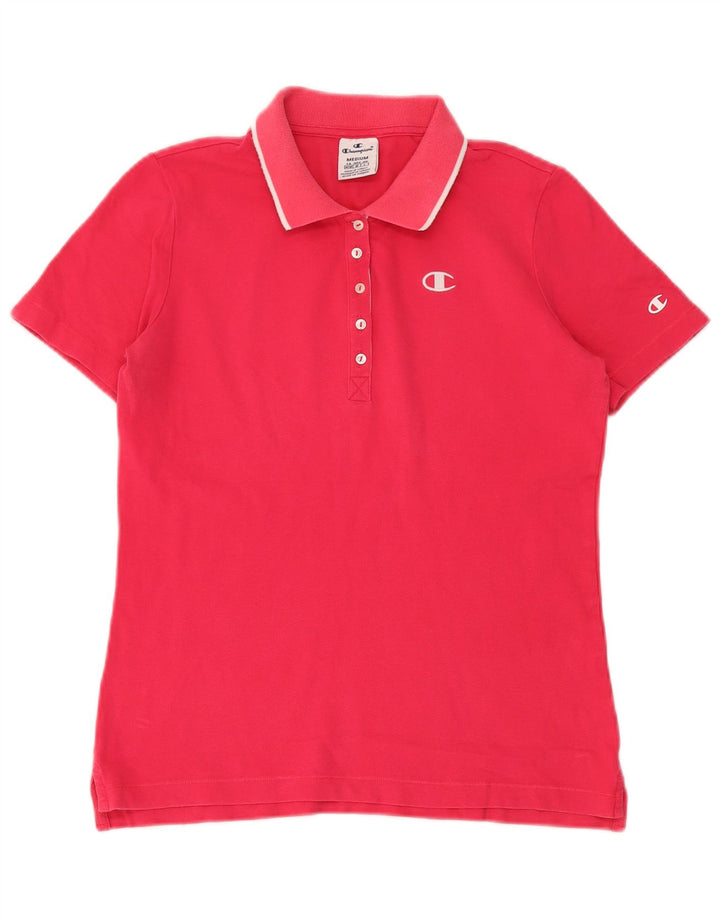 Champion Polo Femme UK 12 Rose Moyen