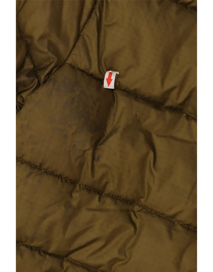 Levi's Veste matelassée à capuche pour garçon 11-12 ans Kaki Colourblock Polyester