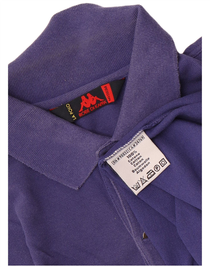 Kappa Polo Homme Violet Moyen Coton
